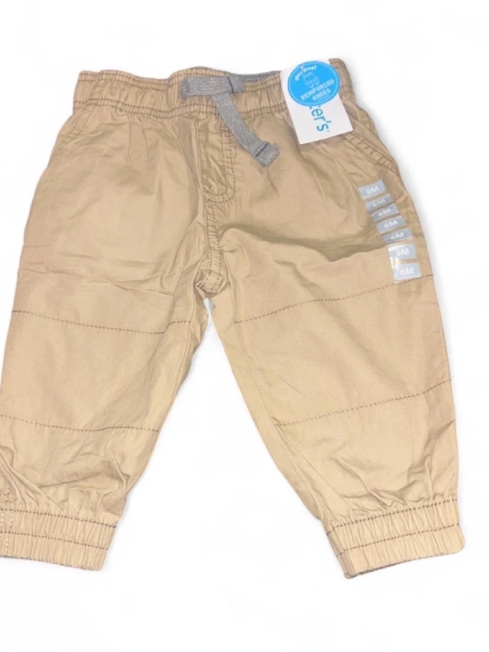 Carter's Khaki Drawstring Jogger Pants
